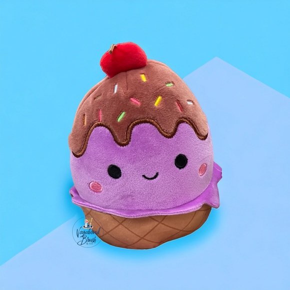 Squishmallow Dibbs the Ice Cream with Tags - Picture 2 of 6